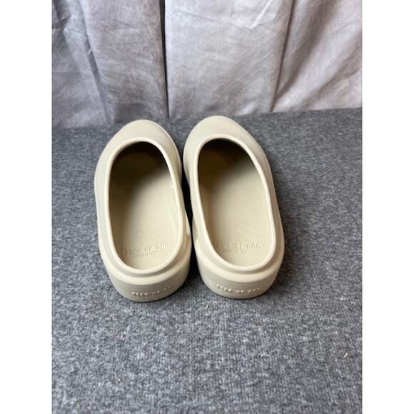 Fear Of God ‘The California’ Dusty Concrete Mule Slides Size 40 - Picture 4 of 8